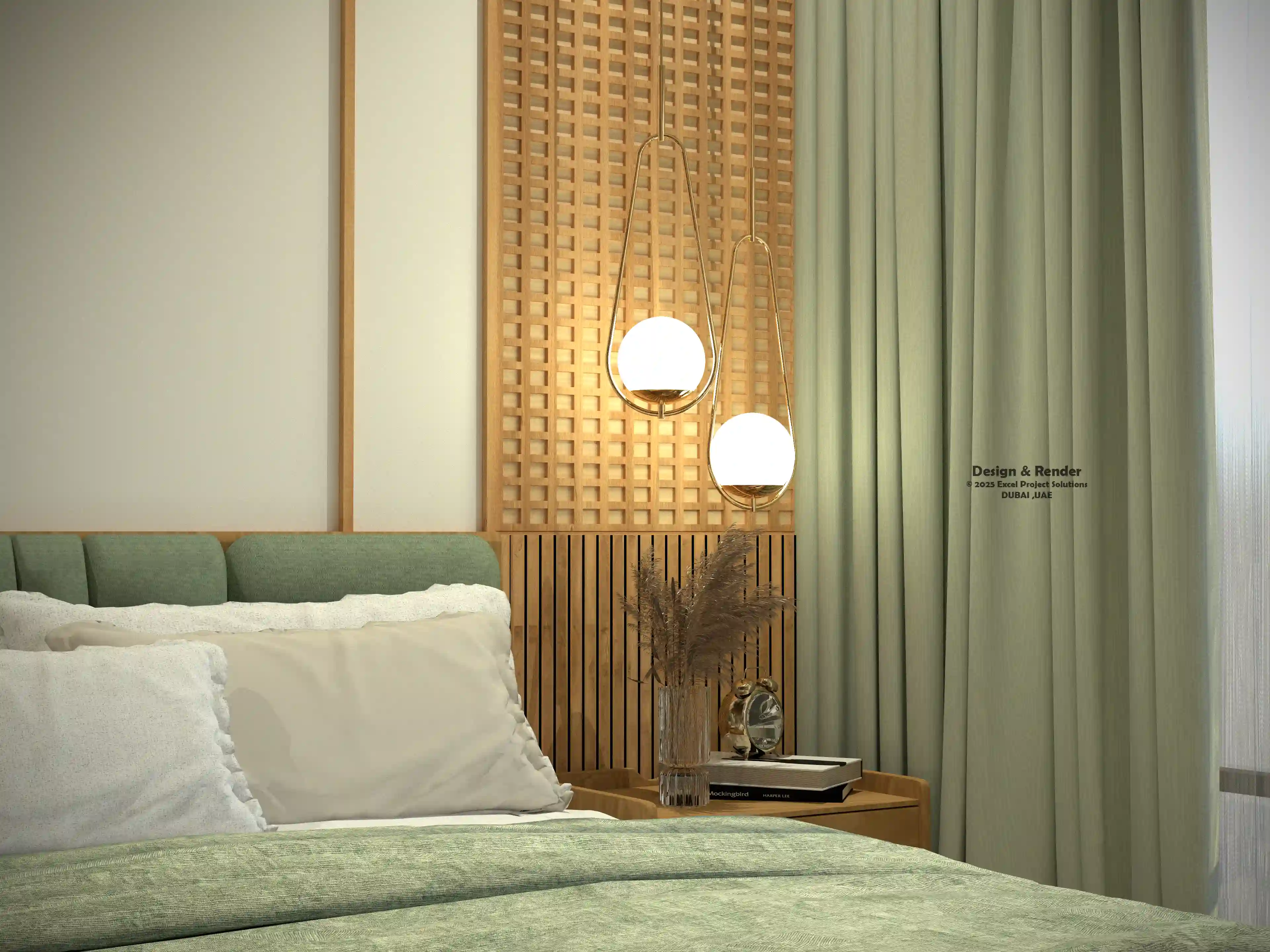 Bed room interior designer